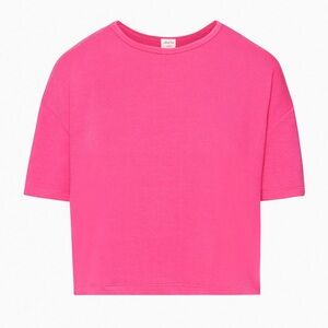 Wilfred Pink Oversized Boxy Short Sleeve T-Shirt